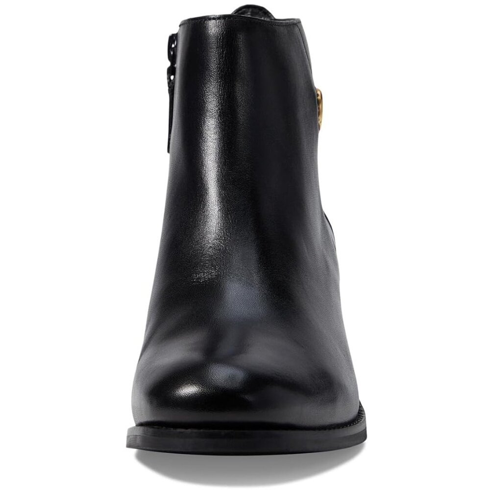Cole Haan Holis Buckle Bootie Black Leather, Size 7.5 (New) - Picture 4 of 5